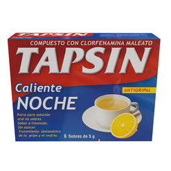 Tapsin Compuesto Noche 5 g 6 Sobres Polvo para Solución Oral